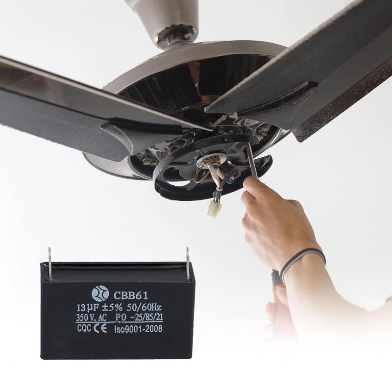 11мкФ/13мкФ 350В CBB61 Пусковой Конденсатор Конденсатор Потолочного Вентилятора Электрические Реле Питания Соединительный Конденсатор Долговечный