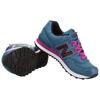 New Balance Nb 574 Модные Прочные Низкие Кроссовки для Бега Женские кроссовки Кобальтово-синие WL574MBR