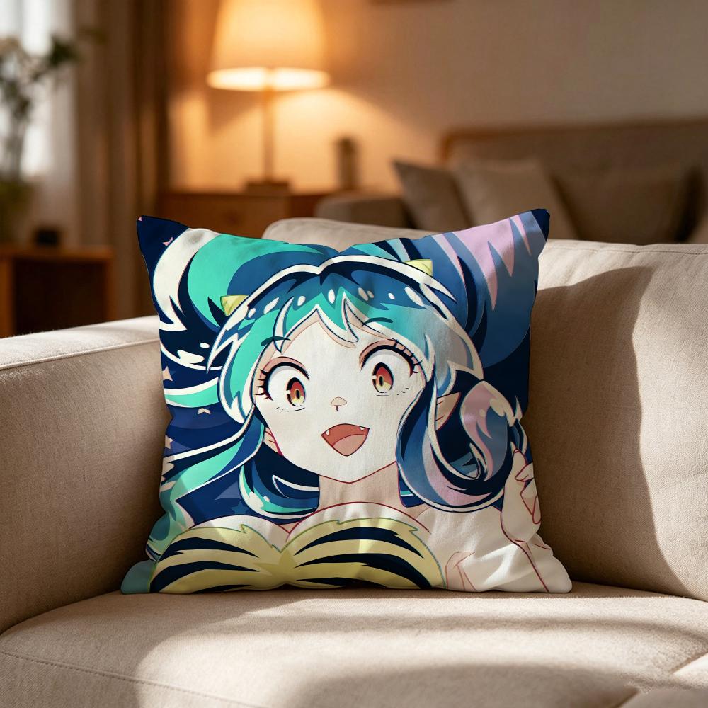 Urusei Y-Yatsura АНИМАЦИОННЫЙ ФИЛЬМ Наволочка Чехол для Подушки Мягкая Стирка Наволочка Многоцелевой Для Дивана Кровати Путешествий Офиса