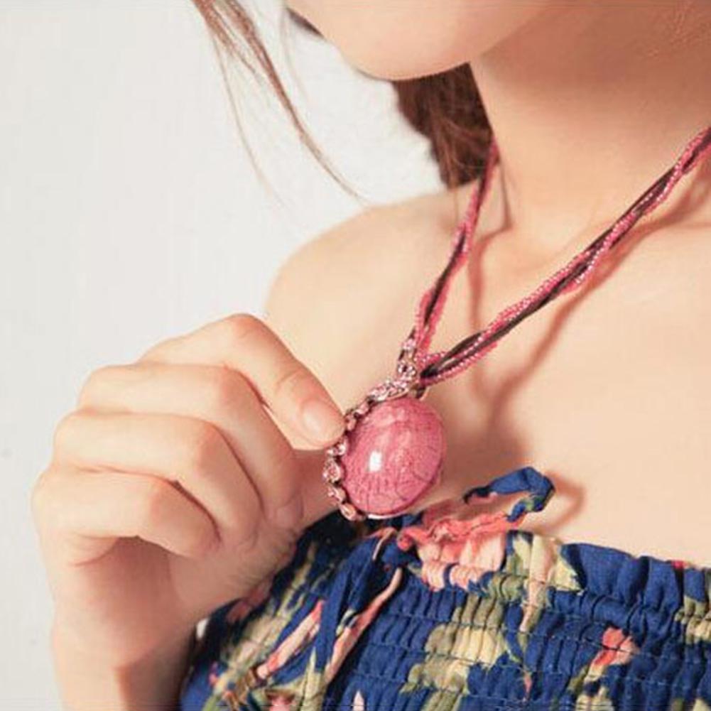 Ожерелье с подвеской, горный хрусталь