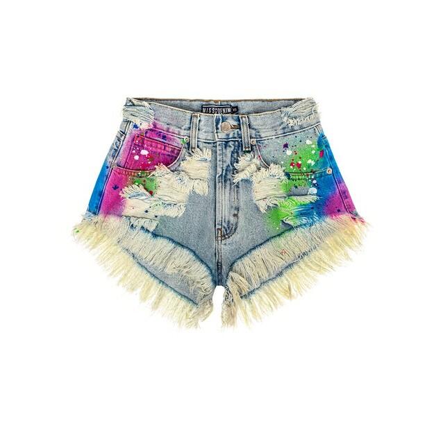 Джинсовые шорты MissDenim High Waist