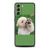 Cute Puppy Cat Phone Case For Samsung Galaxy S24 S23 S22 S20 Ultra S21 FE 5G S10 S9 Plus S10E Soft Silicone Cover