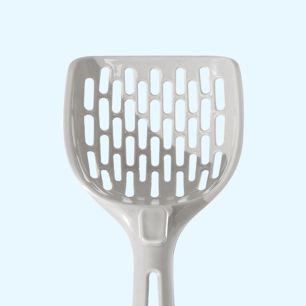 Пластиковая лопата для кошачьего туалета с отверстием для подвешивания, совок для кошачьего туалета, совок для кошачьего песка для собак, кошек и рептилий