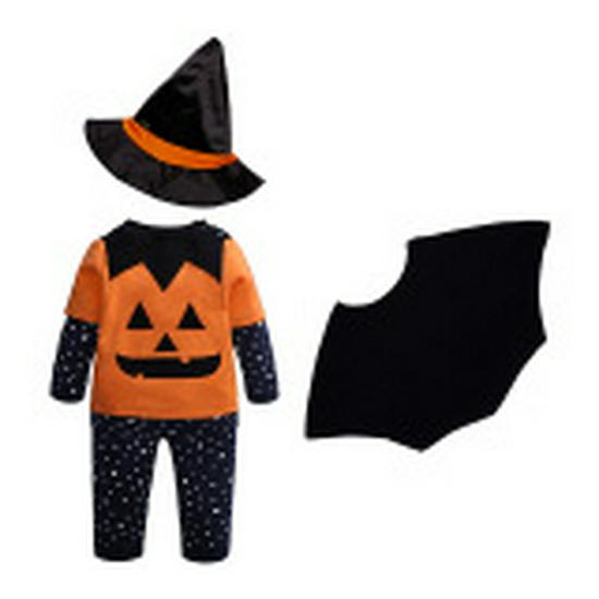 European & American Baby Bat Hooded Romper Set: Boys & Girls Onesie Jumpsuit (2-Piece).