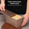 with Cover Loaf Pan Carbon Steel Cake Toast Box Durable Bread Tray  Oven Cake Baking Making Tool