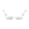 6Pcs Chrome Door Seat Adjust Button Switch Cover Trim For Mercedes E Class W212