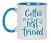 Inkdotpot Кофе — мой лучший друг 11 унций кружки для кофе забавный новинка подарок для друзей