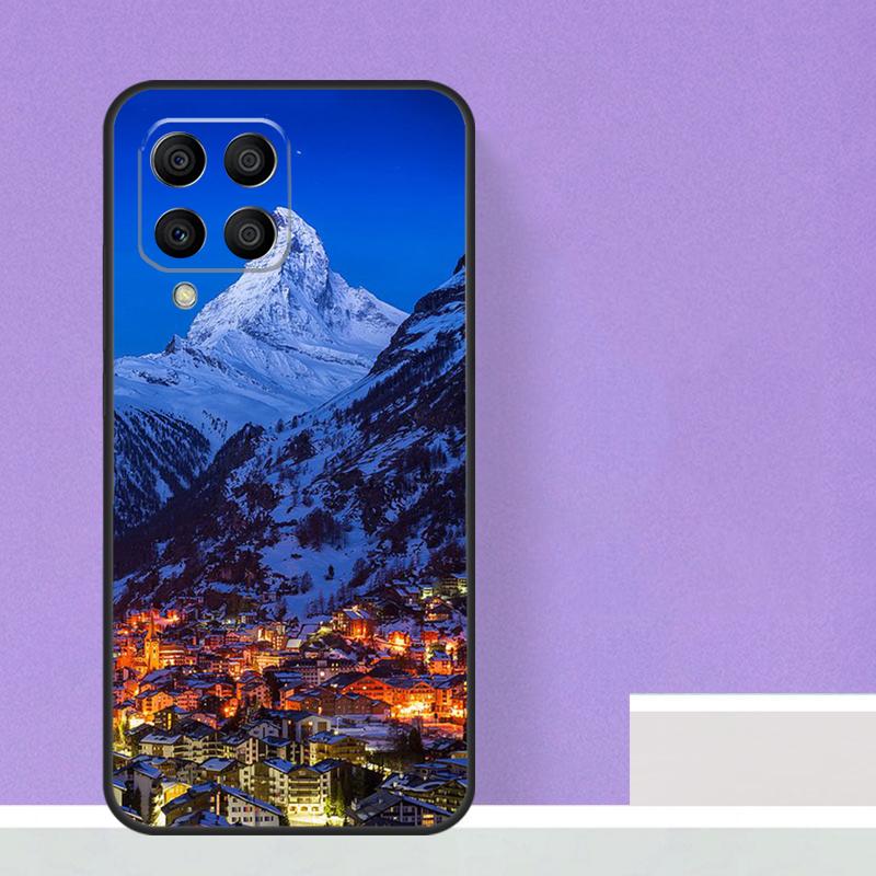 Чехол Zermatt Matterhorn Swiss Mountain для Samsung Galaxy M21 M51 M12 M32 M52 M13 M23 M33 M53 M34 M54 M30s M31s M15 M55 M20