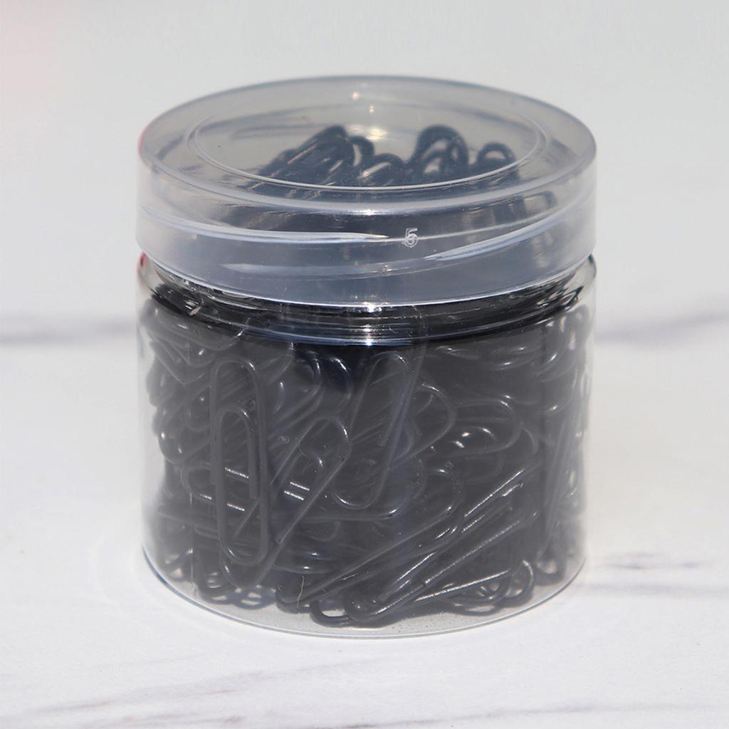 200pcs Paper Clips Notebook Filing Bookmark Rustproof Paperclips Document Organizing For Office School Supplies