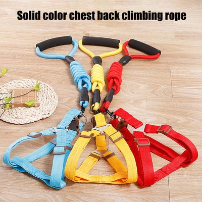 Шлейка для собак с поводком, жилет для дрессировки собак, поводок с мягкой ручкой, принадлежности для домашних животных для маленьких и средних собак и кошек