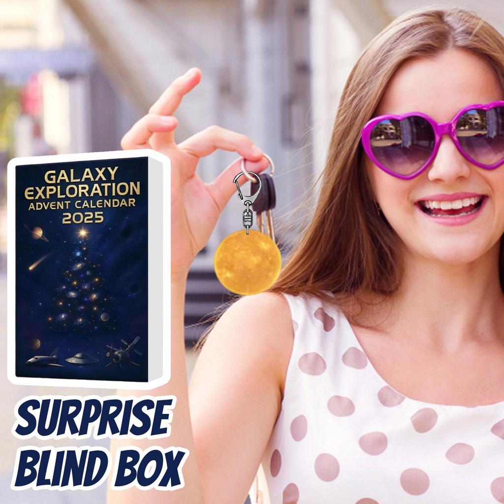 The Countdown Calendar Includes 24 Gifts, Countdown Calendar, And Surprise Keychain