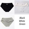 3PCS/Set Seamless Silk Women's Panties Briefs Women Underwear Female Underpants Comfortable Silk Panty Sexy Woman Lingerie M-XL