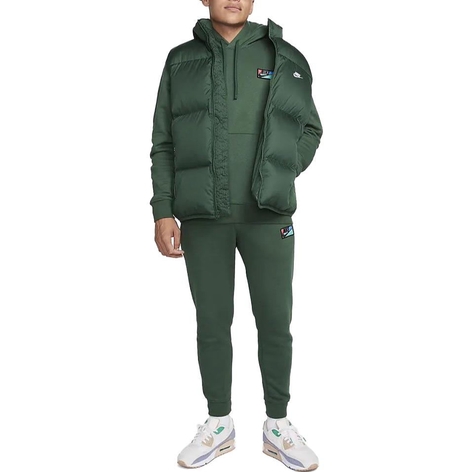 Nike Sweatshirts Men's Fir Green/ Hooded Moderate Regular FB8440-323