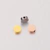 8mm Cylindrical Spacer Beads, Stainless Steel, Double-Sided Mirror Polish, DIY Jewelry Accessories