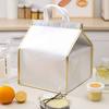 Home Kitchen Waterproof Aluminum Foil Cooler Bag Cake Insulation Bag Thermal Box Delivery Bag