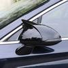 LH+RH Gloss Black Rearview Mirror Cover Cup Trim for HYUNDAI Elantra 2016-2019