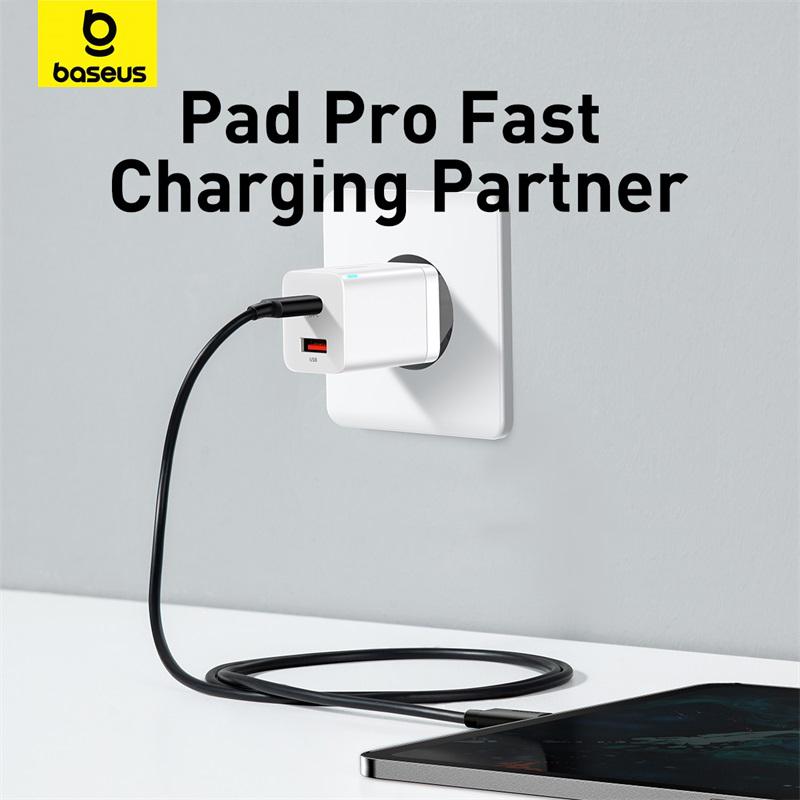 Baseus Быстрое зарядное устройство Super Si Pro C+U, 30 Вт, вилка европейского стандарта