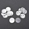 100 шт. Пустые круглые значки-пины Сделай сам Художественные поделки Заготовки для значков-пинов Заготовки для кнопок Броши Ювелирные изделия