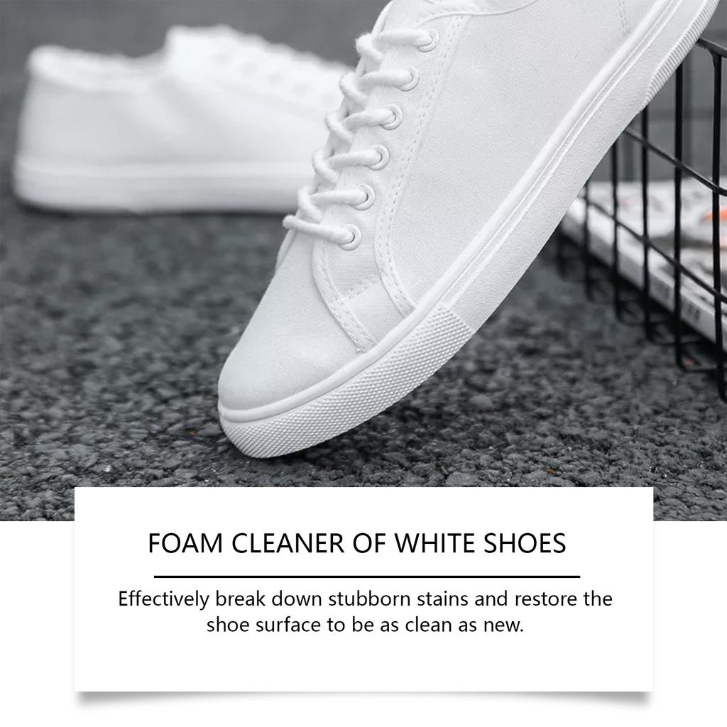 Средство для чистки обуви; Чистка обуви; Средство для удаления пятен с обуви; Очищает пятна и желтизну на поверхности обуви (120мл)