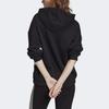 adidas Оригиналы Толстовка с логотипом Trefoil Женская Размер L Американский стиль Свитшот Женские толстовки Черный FS1308