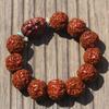 Vajra Bodhi Bracelet Fidelity Six-petal Vajra Original Seed Machine Brushed Patina Beads Wenwan Bodhi Accessories Male