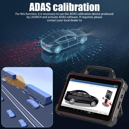 2025 Launch X-431 PAD VII PAD 7 Elite Automotive Diagnostic Tool Support Online Coding Programming and ADAS Calibration Get Free CRP123X