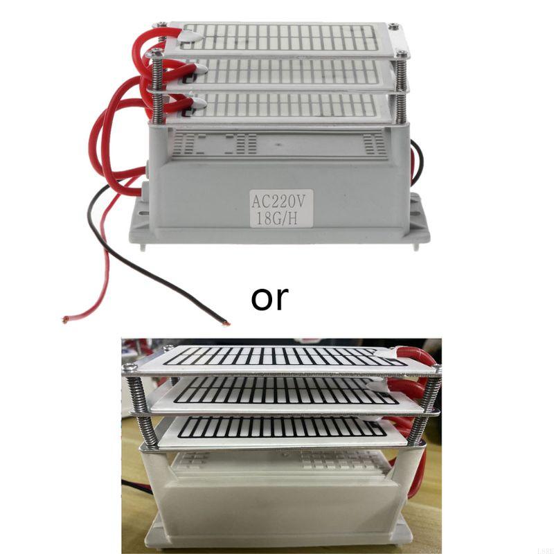 L8RE 220V 18g Generator Integrated Ceramic Plate Ozonizer Stainless Steel Electrode Sterilizer Purifier