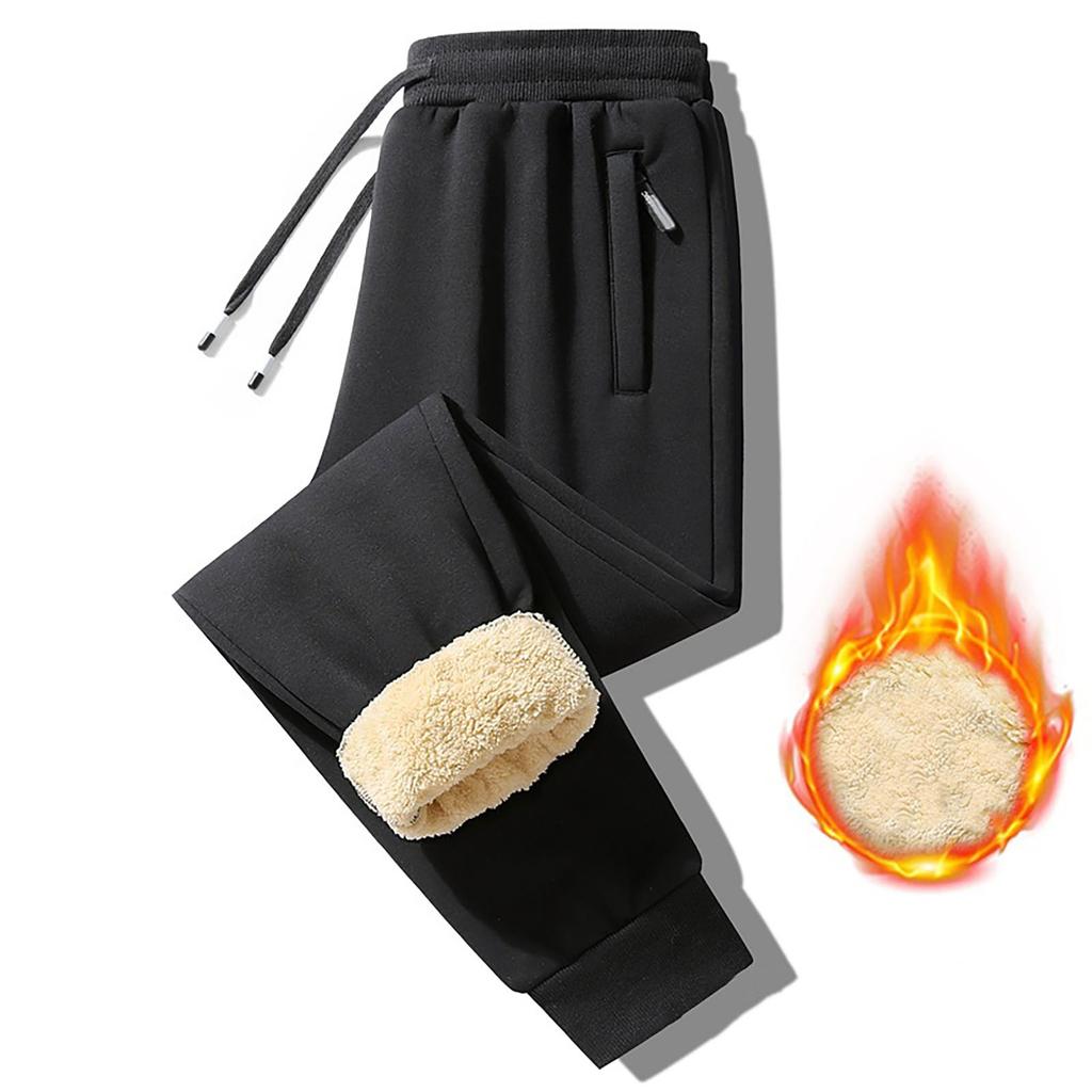 Мужские хлопковые брюки на флисовой подкладке