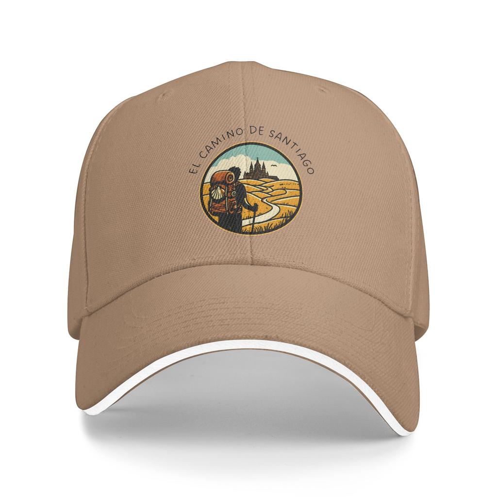 Camino De Santiago Baseball Cap Fashion Unisex Adult Trucker Hat Sun Visor Design Outdoor Sports Baseball Caps Gift Idea