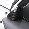 Для Mazda CX-5 CX5 CX 5 2017 2018 углеродное волокно автомобиля передняя дверь окно внутренний треугольник Колонка крышка наклейки отделка