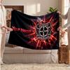 Bayer Leverkusen Football Personalized Fleece Blanket With Football Logo, Custom Name Text Soft Warm Home Throw Blanket