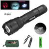 502B Infrared Flashlight IR 850nm/940nm Night Vision LED Tactical Flashlight IPX6 Waterproof Torch Use 18650 Hunting Lantern