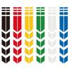 Reflective Sports Car & Motorcycle Decal, 34*5.4cm, Car Stripe/Mudguard Sticker