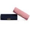 Solid Color Jewelry Display Tray Velvet Women Jewelry  Box Finger Ring Box Portable Earring Box