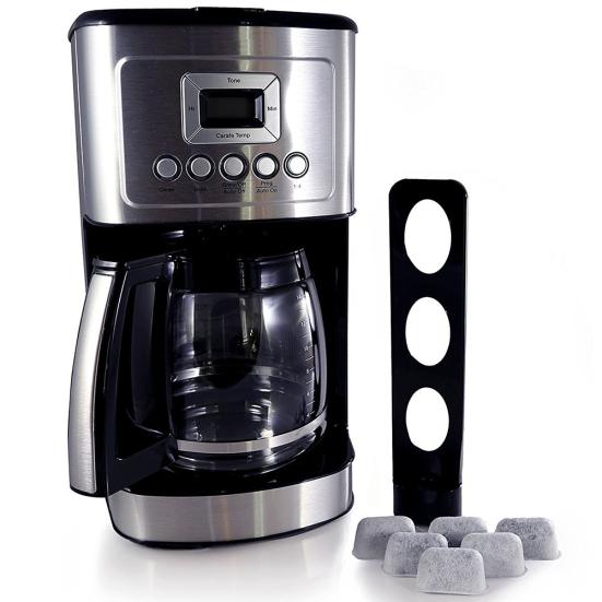 6шт сменные бамбуковые угольные фильтры для воды для кофемашин Cuisinar-t
