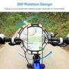 Versatile 360 Degrees Rotate Silicone Cell Phones Holder For Bicycle MTB Bike