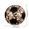 Florian Wirtz Indoor Soccer Ball Colorful Machine Stitched PVC Size 5 Team Training Competition Ready Durable High-Bounce Cool Sports Gift