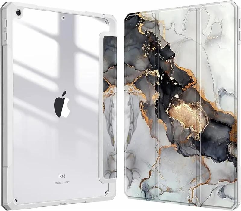 Противоударный чехол для планшета с держателем для карандаша для iPad Air 10.2 10.5 11 10.9 дюйма 10 2025 iPad Pro 13 2025 M4 M2 9.7 Чехол для iPad10