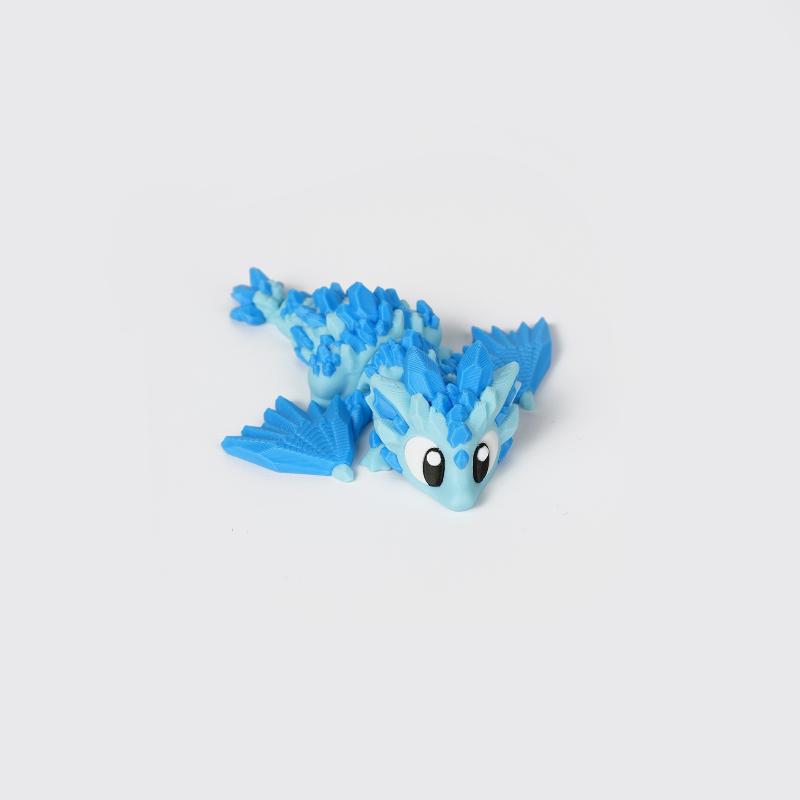 1 шт. 3D-печатный милый забавный плод дракона, еда, дракон и яйцо дракона, пластиковые украшения, настольное украшение, скульптура, праздничный подарок