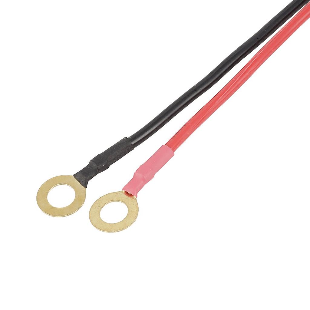 Cigarette Lighter Socket with 100 Cm Cable with 15A Fuse and 8.4 Mm Ring Terminals