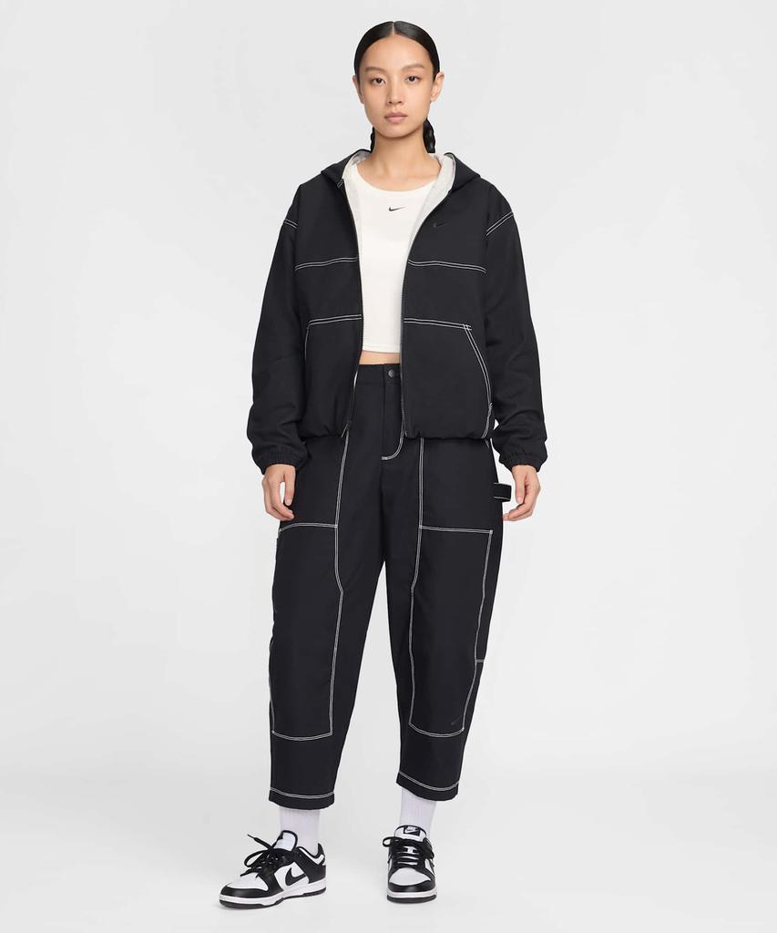 NIKE Sportswear Loose Low-Rise Carpenter Pants W - Black:Black Oxidized / If0312-010