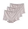 3 шт. Женские трусы-боксеры с высокой талией, модальные шорты, трусы больших размеров, дышащие трусы XL-6XL