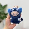 Для 10 см LABUBU4.0 Для Ropa Одежда для куклы Labubu Синий кот Комплект из двух частей Серия накидок «Маленькие животные» накидка Аксессуары Подарок