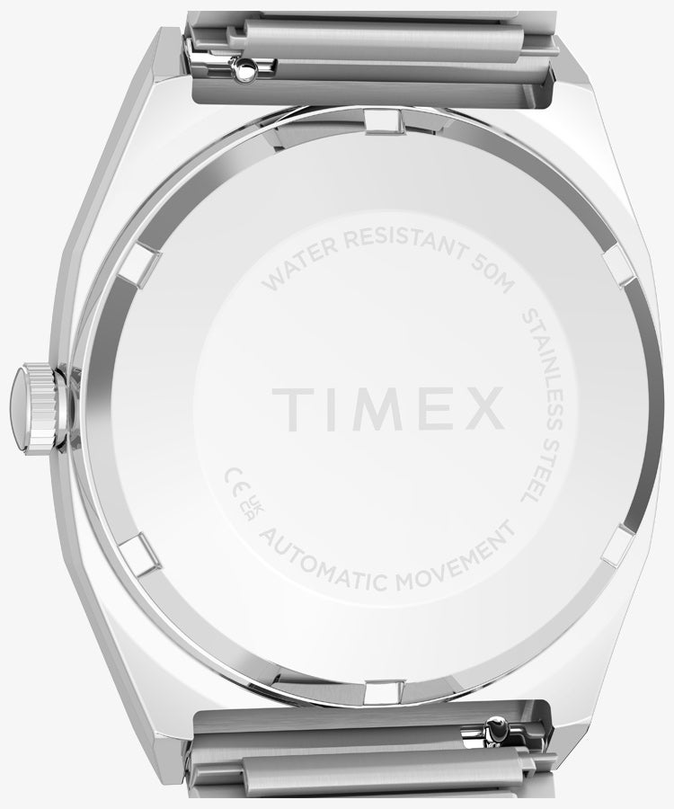 TIMEX TW2Y66700 Автоматические часы E-Line Светло-голубой циферблат Нержавеющая сталь Япония Оригинал