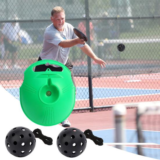 Портативный тренажер для пиклбола, мяч с отскоком и веревкой, стабильный, прочный, легкий, тренировочное устройство для пиклбола, тренировочный инструмент