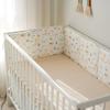 6 шт. подкладок в кроватку для прорезывания зубов 11,8” x 11,8” противоударный бампер для детской кроватки