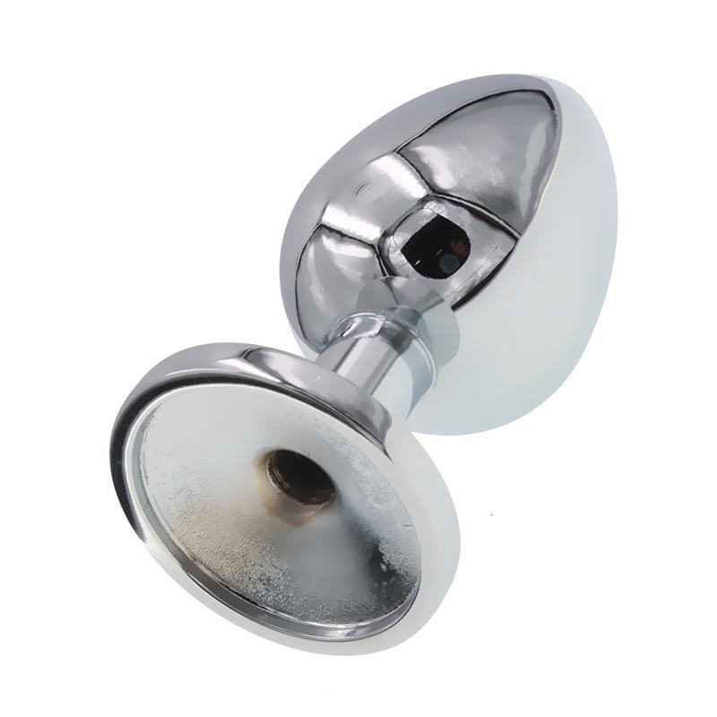 Анальная пробка из нержавеющей стали, металлическая, для страсти пары, секс-игрушки, точка G, анус, анальная стимуляция, анальное расширение