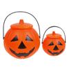 Halloween Party Props Plastic Pumpkin Bucket Decorate Halloween Decoration
