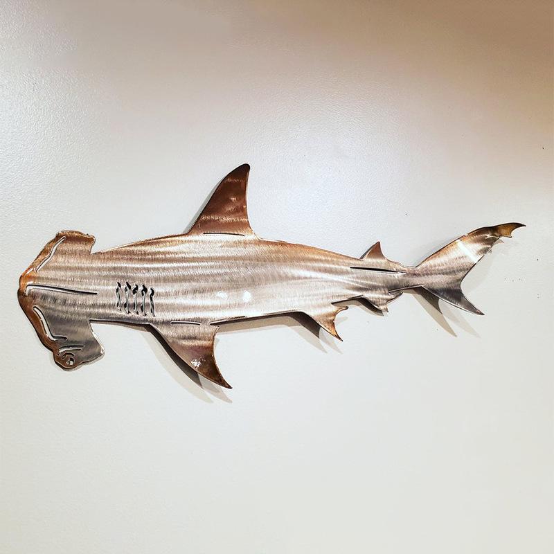 Художественное украшение из нержавеющей стали Shark