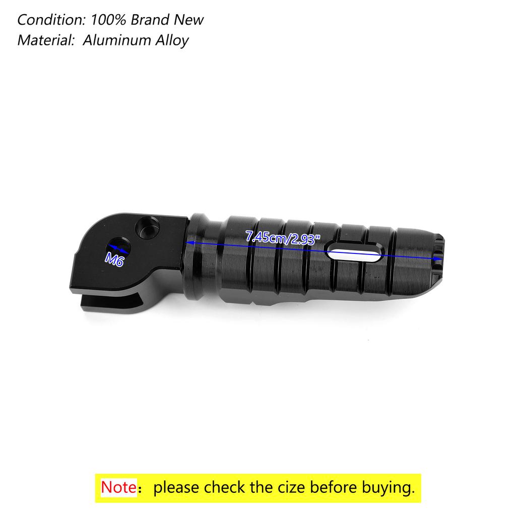 Rear Footrests Foot Peg For DUCATI 696 08-14 796 11-14 M1100 09-13